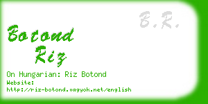 botond riz business card